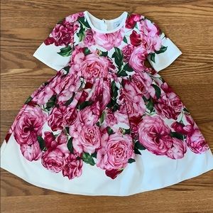 Girl floral dress size 3-4 yrs